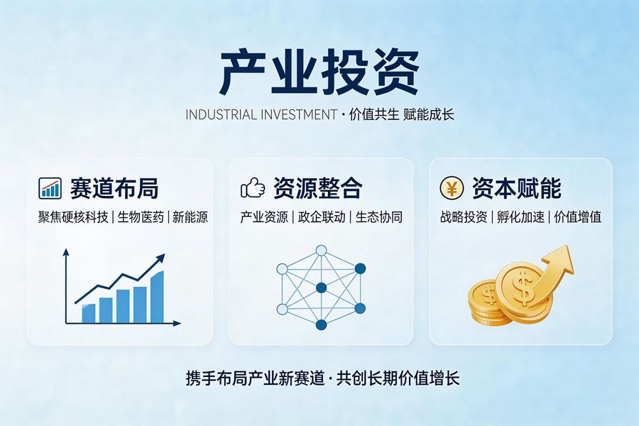 在全球經濟格局深刻調整、科技革命加速演進的大背景下，產業投資正站在新的歷史起點上