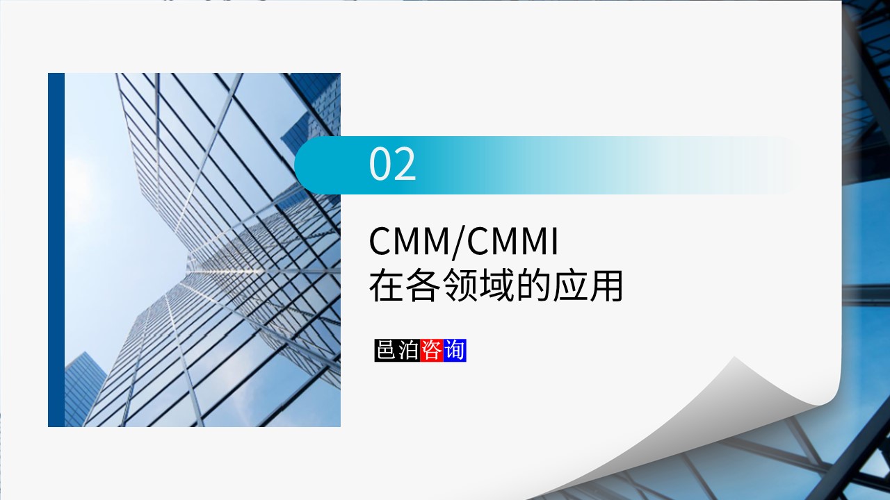 邑泊數字化智能化技術CMM/CMMI介紹在各領域的應用
