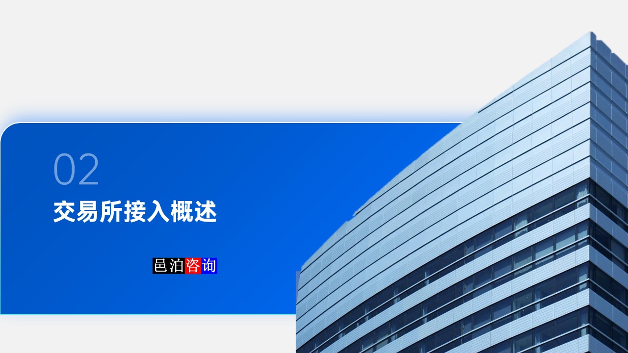 邑泊數字化智能化技術金融市場直連與交易所接入概述