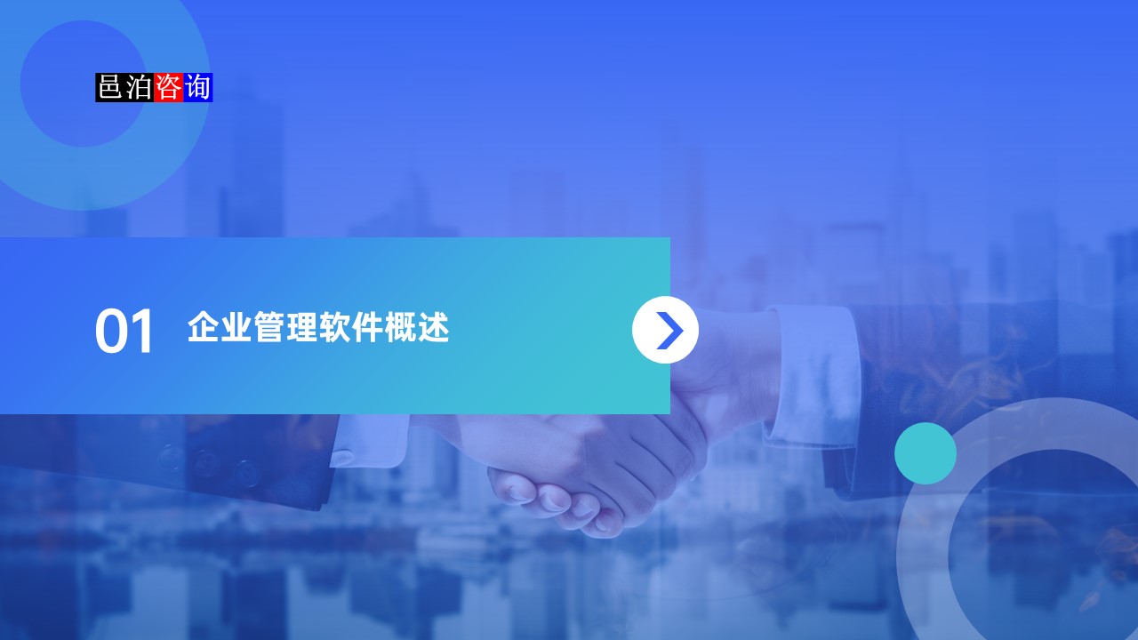 邑泊數字化智能化技術企業管理軟件復雜度與成本估算企業管理軟件概述