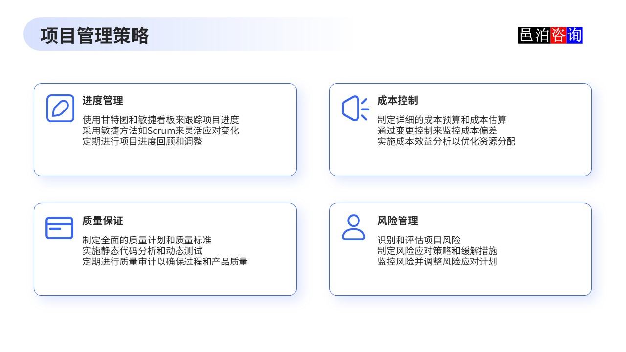邑泊數字化智能化技術企業管理軟件復雜度與成本估算項目管理策略