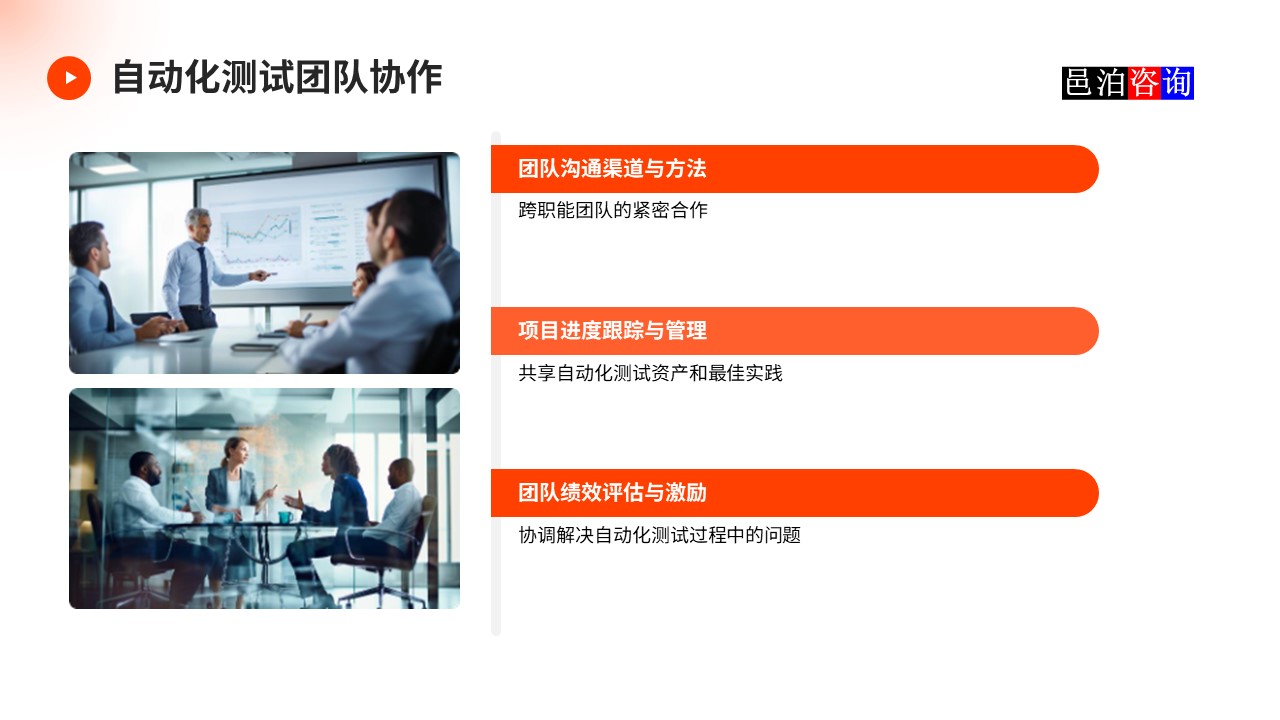 邑泊數字化智能化技術軟件產品自動化測試自動化測試團隊協作