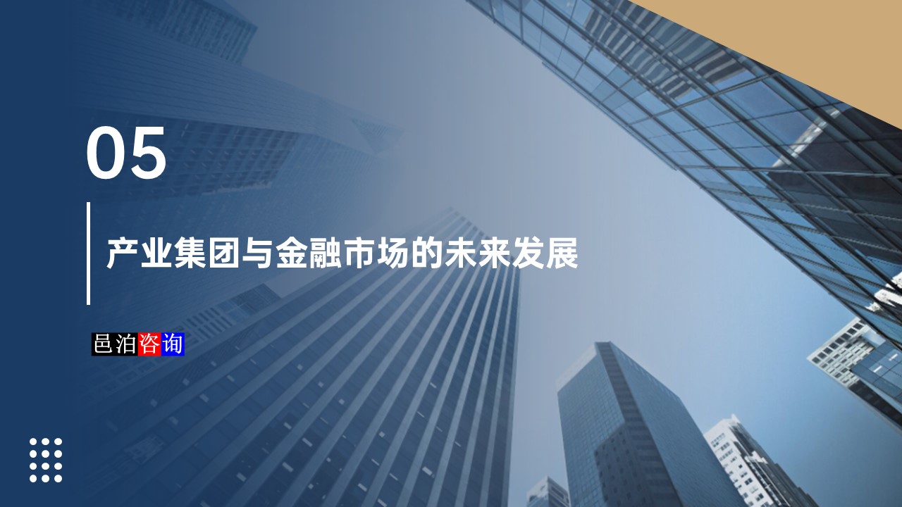 邑泊數字化智能化技術產業集團與金融市場的未來發展
