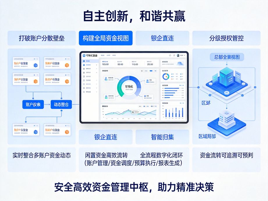 賦能企業高質量發展的邑泊，資金管理系統以數字化手段提升企業資金管理能力，助力企業實現降本增效。