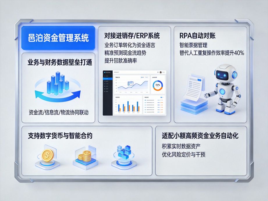 資金管理APP：移動端賦能財務，管資效率翻倍升——邑泊軟件助力企業智慧財務新升級