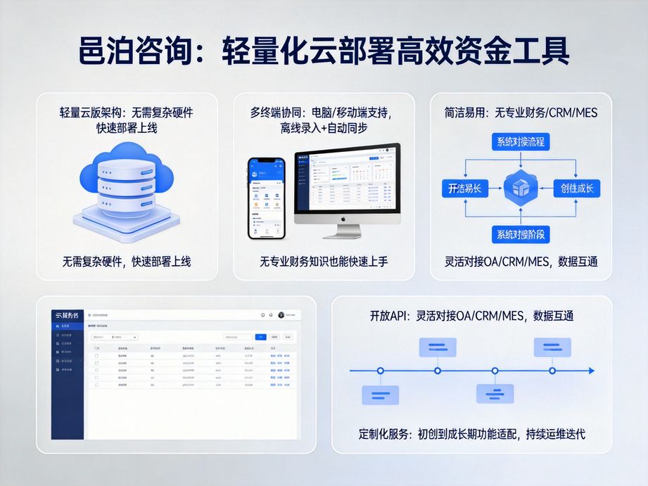 資金管理系統：成長型企業資金精細化運營的選擇
