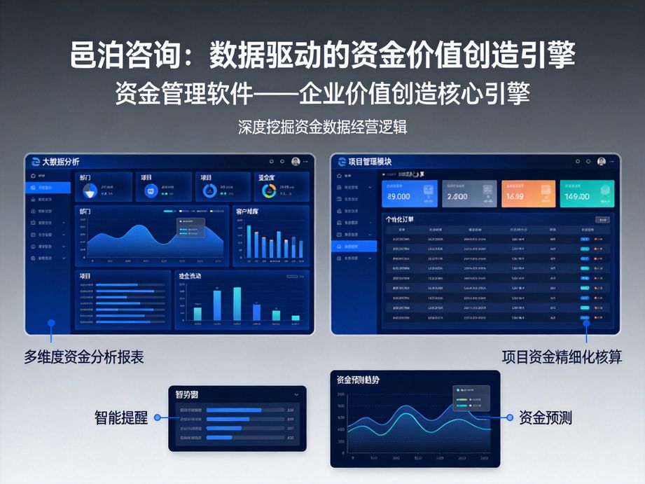 專注資金智能調度的邑泊，資金管理系統自動分析資金閑置狀態，優化資金配置，實現閑置資金的最大化增值。