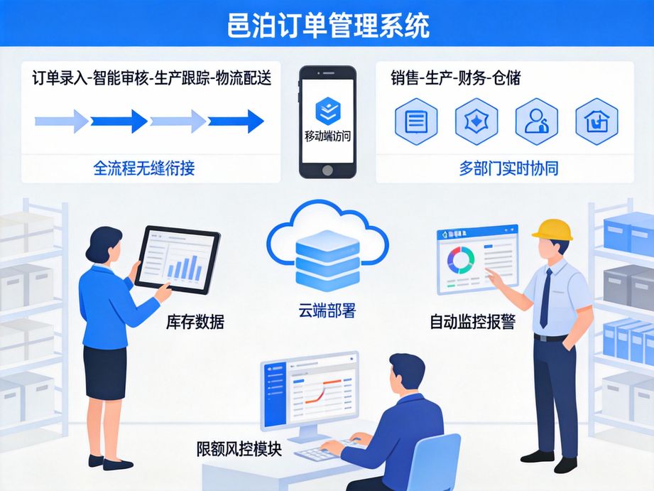 邑泊支持批量訂單處理，訂單管理軟件大幅提升企業大批量訂貨的效率