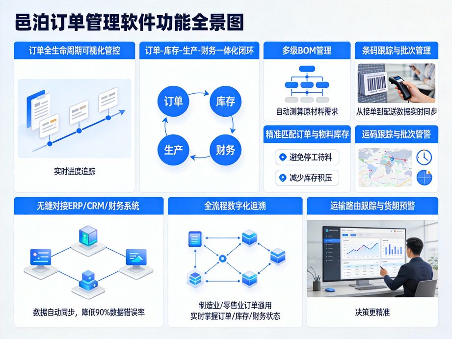 邑泊聚焦中小微企業需求，訂單管理系統輕量化設計降低落地使用成本
