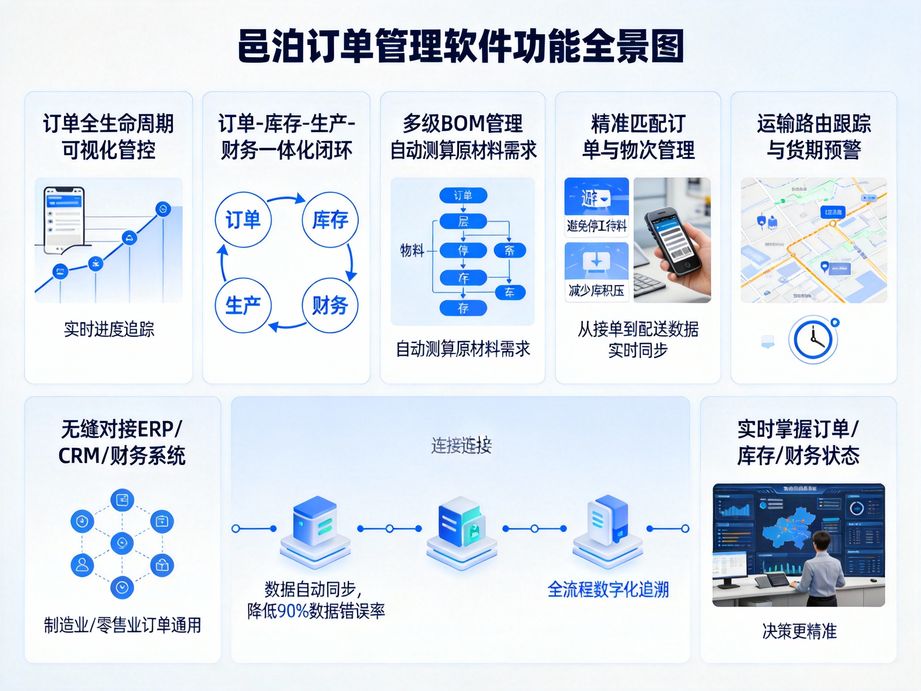 用好訂單管理系統，讓企業管單實現標準化規范化——邑泊軟件助力企業高效運營