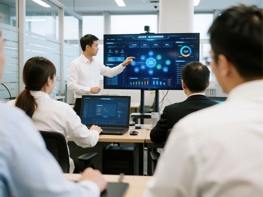 圍繞企業智能發展需求，邑泊咨詢為數字化轉型提供全周期咨詢，以人工智能技術實現企業運營全面升級。