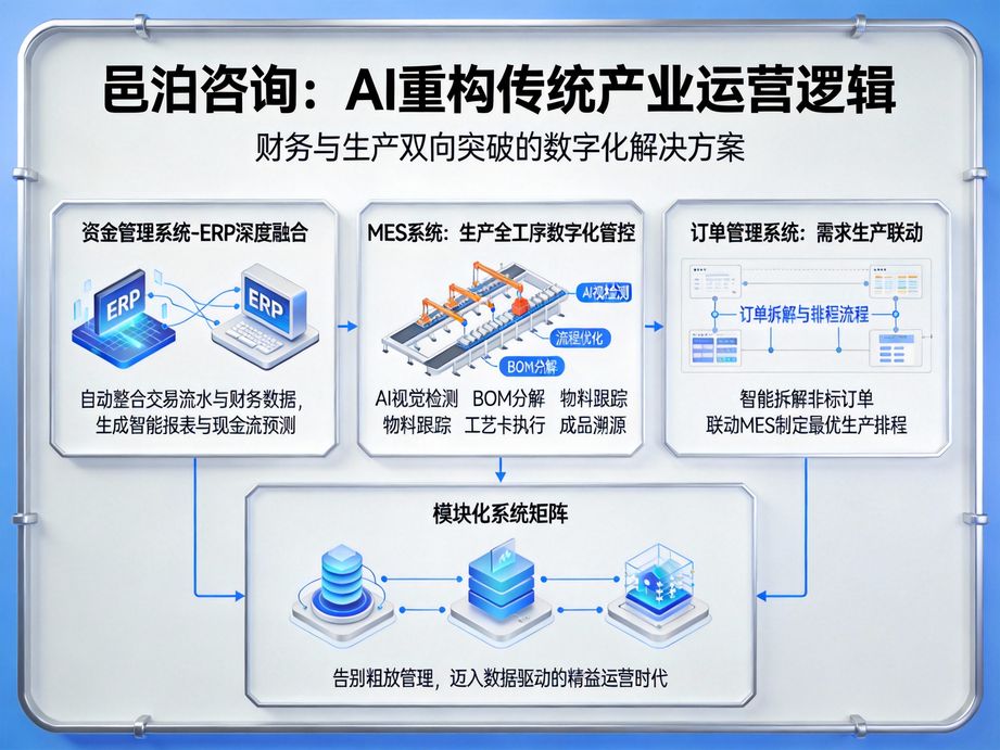 邑泊咨詢：創新型生產制造云服務，解鎖企業管理全新可能性