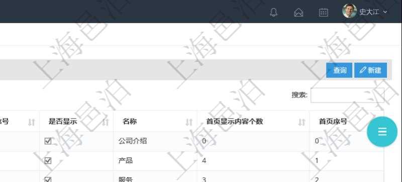 項目管理軟件的內容管理集成了網站內容發布模塊,可通過頻道維護內容網站頁面的不同板塊。頻道維護列表查詢返回信息包括:父子頻道關系、序號、是否顯示還是隱藏、頻道名稱、首頁顯示內容個數、首頁排序序號等。