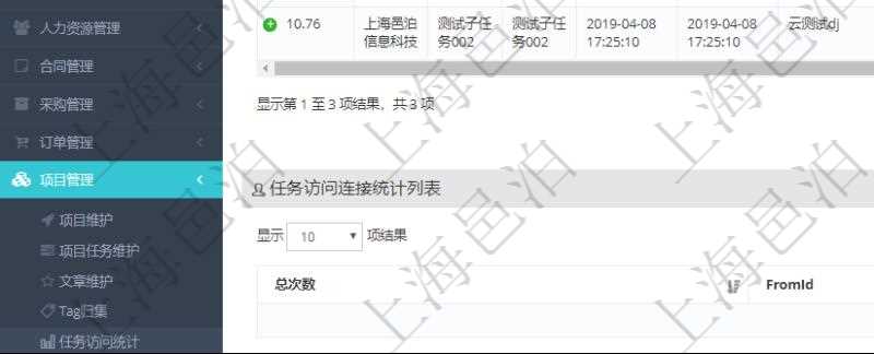 項目管理軟件項目管理系統中可以通過任務訪問次數及總時間來排序顯示任務列表,將一個時間段內最高頻和最長時間使用的任務列在最前面,方便用戶發現任務優先級及最快找到最常用任務。