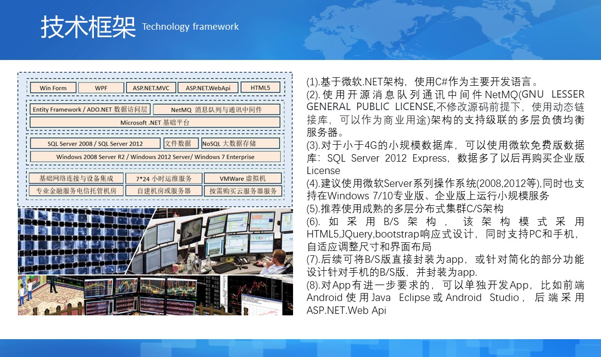 上海邑泊信息科技有限公司的專家團隊已經在中國及國際金融（銀行、黃金、貨幣、債券、股權、期貨、私募）交易、風控、結算、管理等軟件技術領域積累超過14年軟件產品研發與項目實施經驗（不從事金融業務）。同時，管理信息系統業務領域，廣泛涉足了公司金融、財資管理、財務管理、項目管理、銷售管理、客戶管理、進銷存、ERP、OA等方面。專業為客戶定制開發各類智能投資分析、交易系統，企業管理系統，配套網站、App、H5，并提供整套解決方案的定制咨詢、長期技術架構戰略演化規劃及配套人力資源發展規劃。